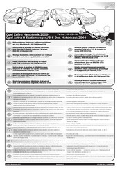 ECS Electronics OP-034-BH Instrucciones De Montaje