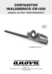 Anova CB1500 Manual De Uso Y Mantenimiento