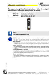 bihl+Wiedemann BWU2800 Instrucciones De Montaje