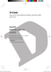 D-Link DAP-1522 Guía De Instalación Rápida