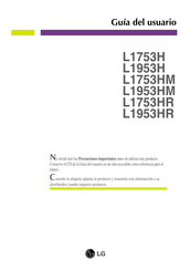 LG L1753HR Guia Del Usuario