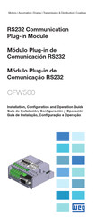 Weg CFW500 Guía De Instalación, Configuración Y Operación