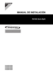 Daikin FDXS25F2VEB Manual De Instalación