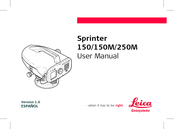 Leica Sprinter 150 Manual Del Usuario