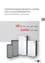 ACV HR s 800 Instrucciones De Instalación, Uso Y Mantenimiento