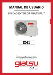 Giatsu IX41 Manual De Usuario