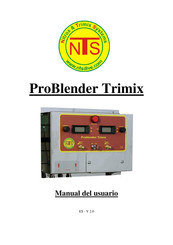 NTS ProBlender Trimix Manual Del Usuario