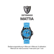 DETOMASO MATTIA Manual De Instrucciones