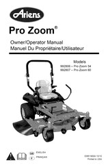 Ariens 992807 Manual Del Operador