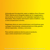 Sony Ericsson T650i Manual De Instrucciones