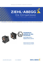 ZIEHL-ABEGG PRdry Serie Instrucciones De Montaje