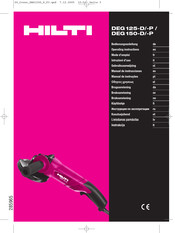 Hilti DEG 150-D/-P Manual De Instrucciones