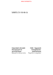 SANTO Z 9 18 40-5i Manual De Instrucciones