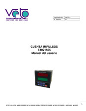 Veto E1021505 Manual Del Usuario