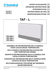 Technibel TAF 408 L Instrucciones De Uso