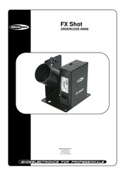 SHOWTEC FX Shot Manual De Instrucciones