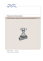 Alfa Laval Unique DV-ST UltraPure Manual De Instrucciones