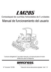 Baroness LM281 Manual De Funcionamiento Del Usuario