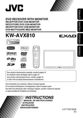 JVC KW-AVX810 Manual De Instrucciones