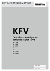 Siegenia KFV TR Instrucciones De Montaje