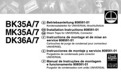 GESTRA BK35A/7 Instrucciones De Montaje