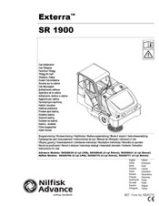 Nilfisk-Advance Exterra SR 1900 Instrucciones De Uso