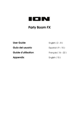 ION Party Boom FX Guia Del Usuario