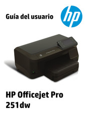 HP Officejet Pro 251dw Guia Del Usuario