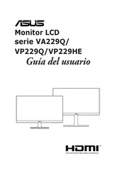 Asus VP229HE Guia Del Usuario