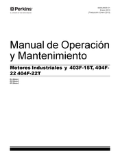 Perkins 403F-15T Manual De Operación Y Mantenimiento