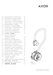 Axor 16180180 Instrucciones De Montaje