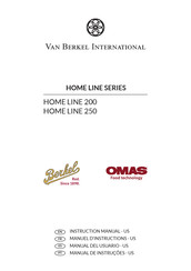 Berkel HOME LINE 250 Manual Del Usuario