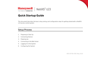 Honeywell NetAXS-123 Manual Del Operador