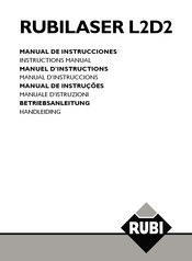 Rubi RUBILASER L2D2 Manual De Instrucciones