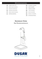 Dusar Rain Shower Head Instrucciones De Montaje