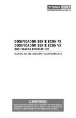 Stenner Pumps E10VXB Manual De Instalación Y Mantenimiento