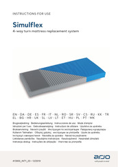 arjo Simulflex Instrucciones De Uso