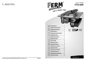 Ferm FTZ-600 Manual De Instrucciones