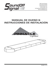 Soundoff Signal PINNACLE Lightbar Manual De Instrucciones