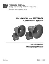 Federal Signal AM302GCX Manual De Instalación Y Mantenimiento