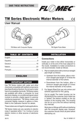 Flomec TM300-N-P Manual Del Usuario