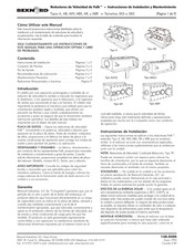 Rexnord AXVD Instrucciones De Instalación Y Mantenimiento