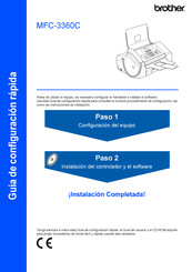 Brother MFC-3360C Guía De Configuración Rápida