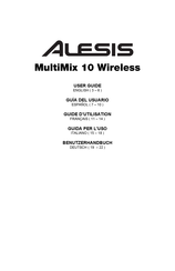 Alesis MultiMix 10 Wireless Guia Del Usuario