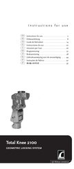 Össur TOTAL KNEE 2100 Instrucciones De Uso