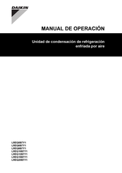 Daikin LREQ8B7Y1 Manual De Operación