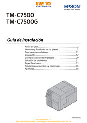 Epson TM-C7500G Guia De Instalacion