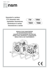 NSM TW 132 MA Manual De Instrucciones