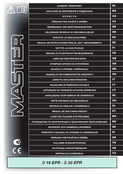 Master B 18 EPR Manual De Instrucciones Para El Uso Y Mantenimiento