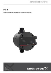 Grundfos PM 1 Instrucciones De Instalación Y Funcionamiento